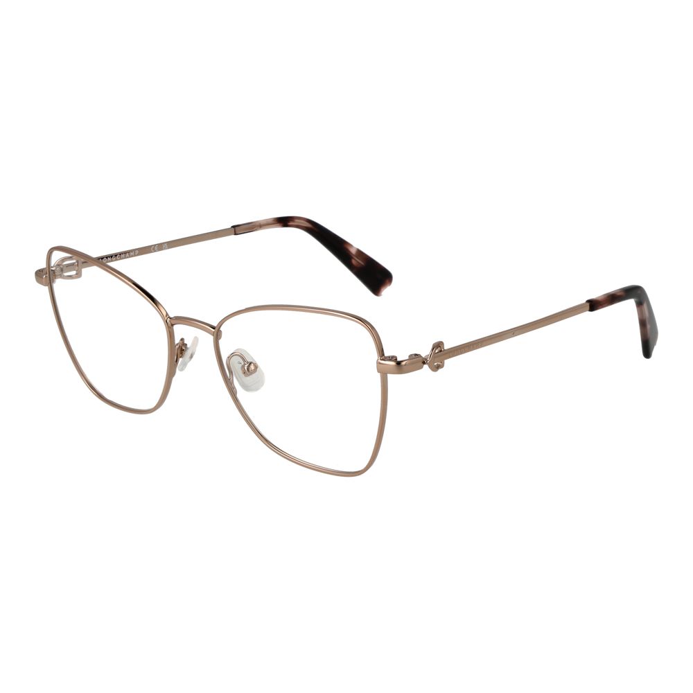 Longchamp Gold Glasses Frames for Women