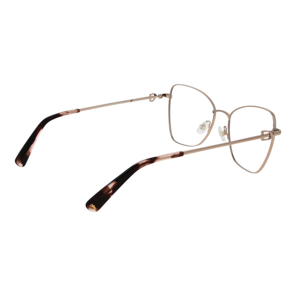 Longchamp Gold Glasses Frames for Women detail view