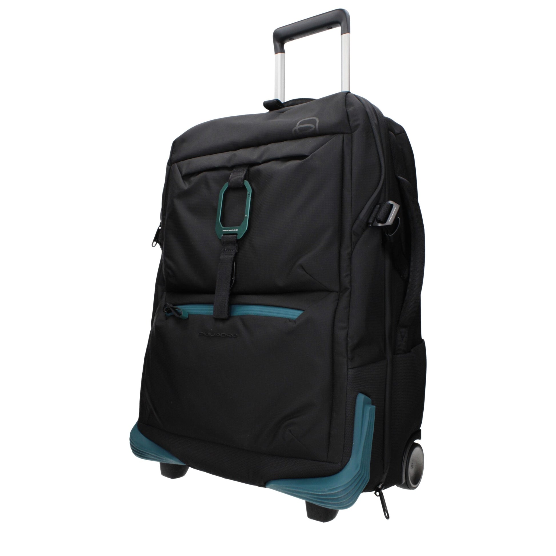 Piquadro Black Fabric Luggage And Travel