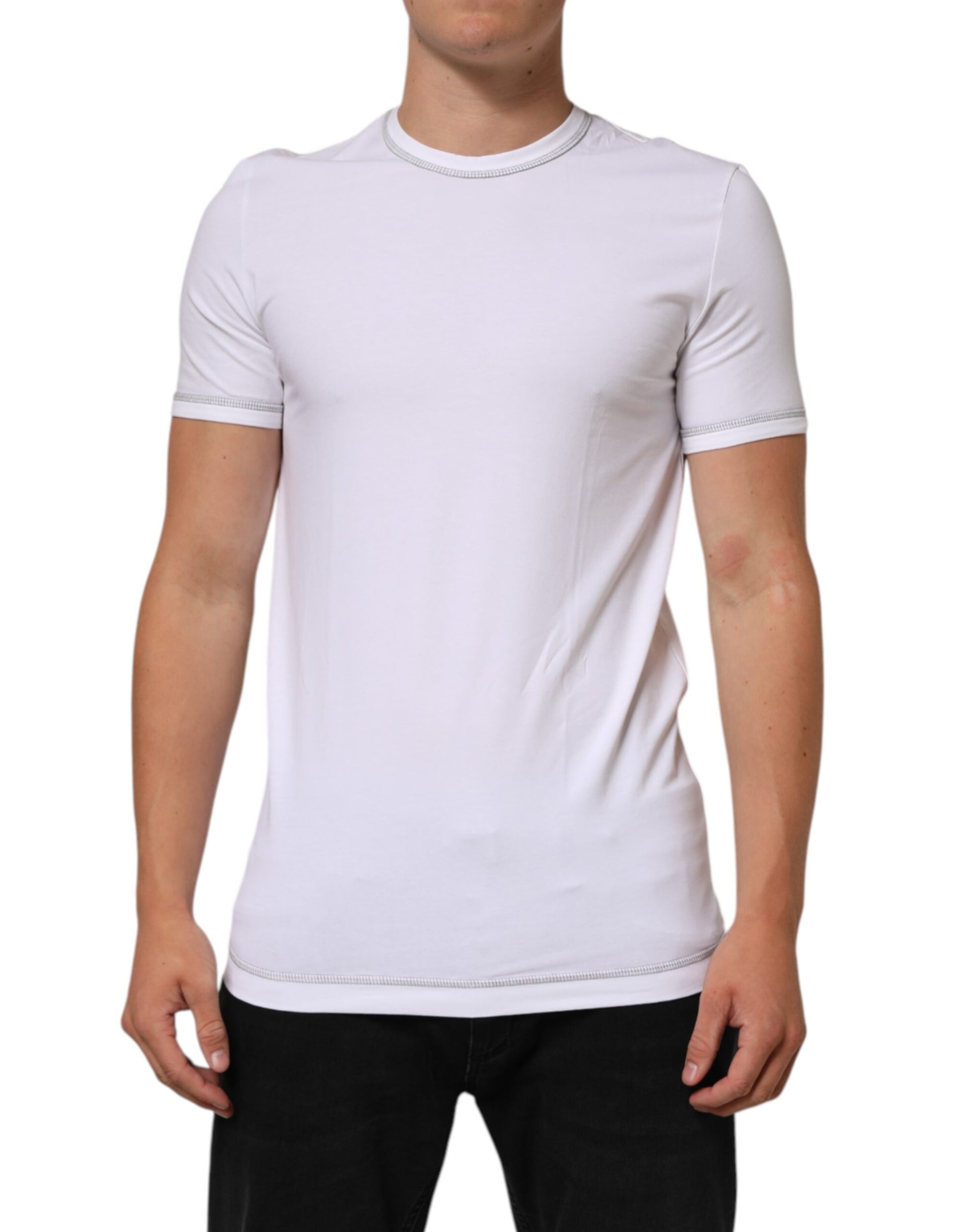 Dolce & Gabbana White Shortsleeve for Men