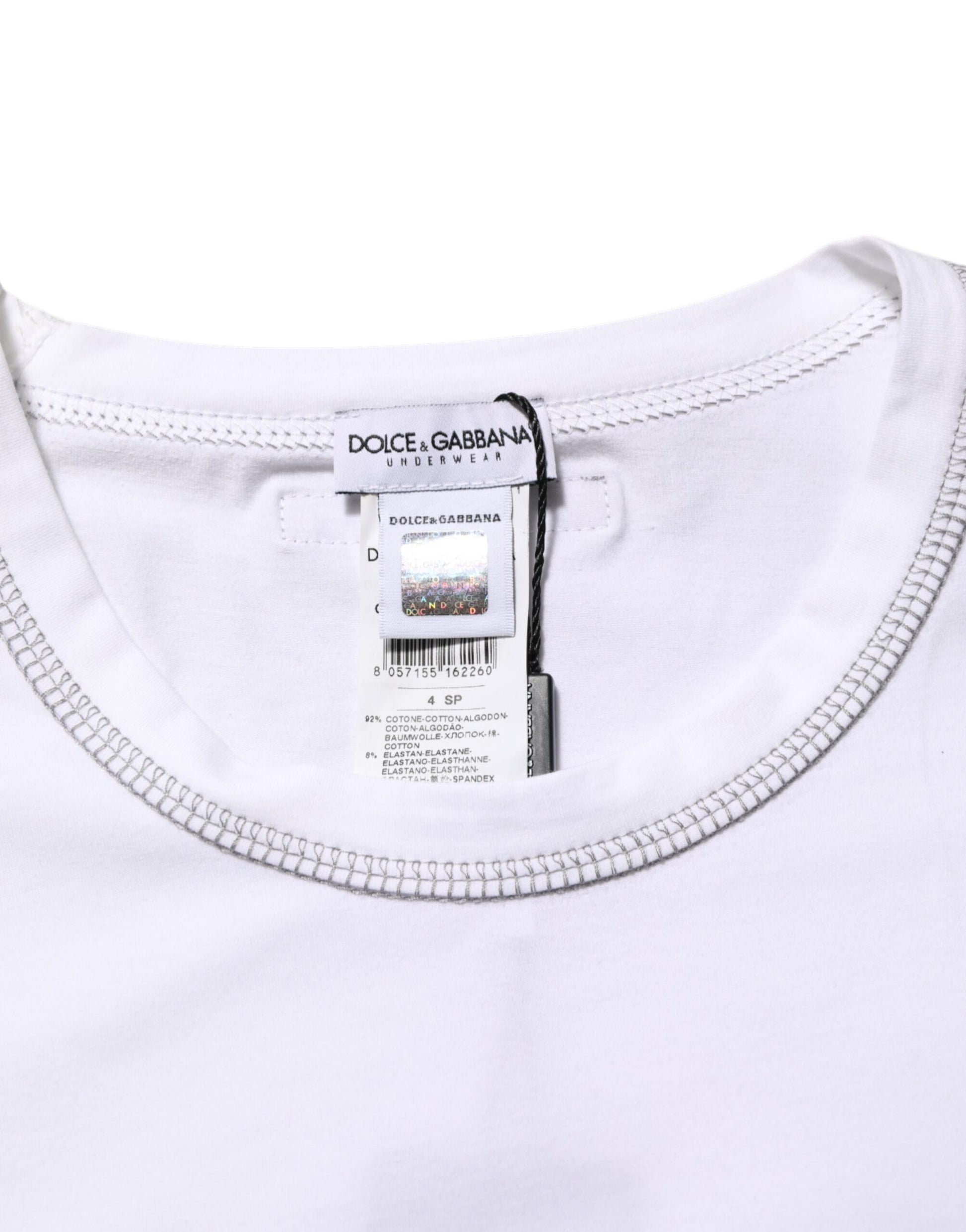 Dolce & Gabbana White Shortsleeve for Men additional view