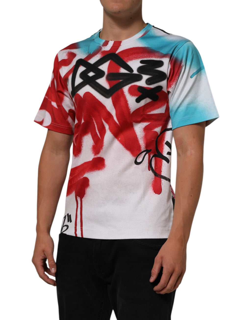 Dolce & Gabbana White Short-Sleeve Shirt for Men detail view