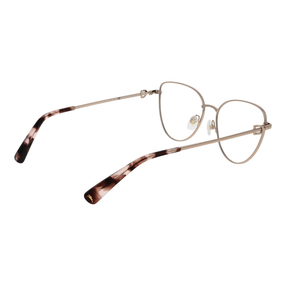 Longchamp Gold Glasses Frames for Women detail view