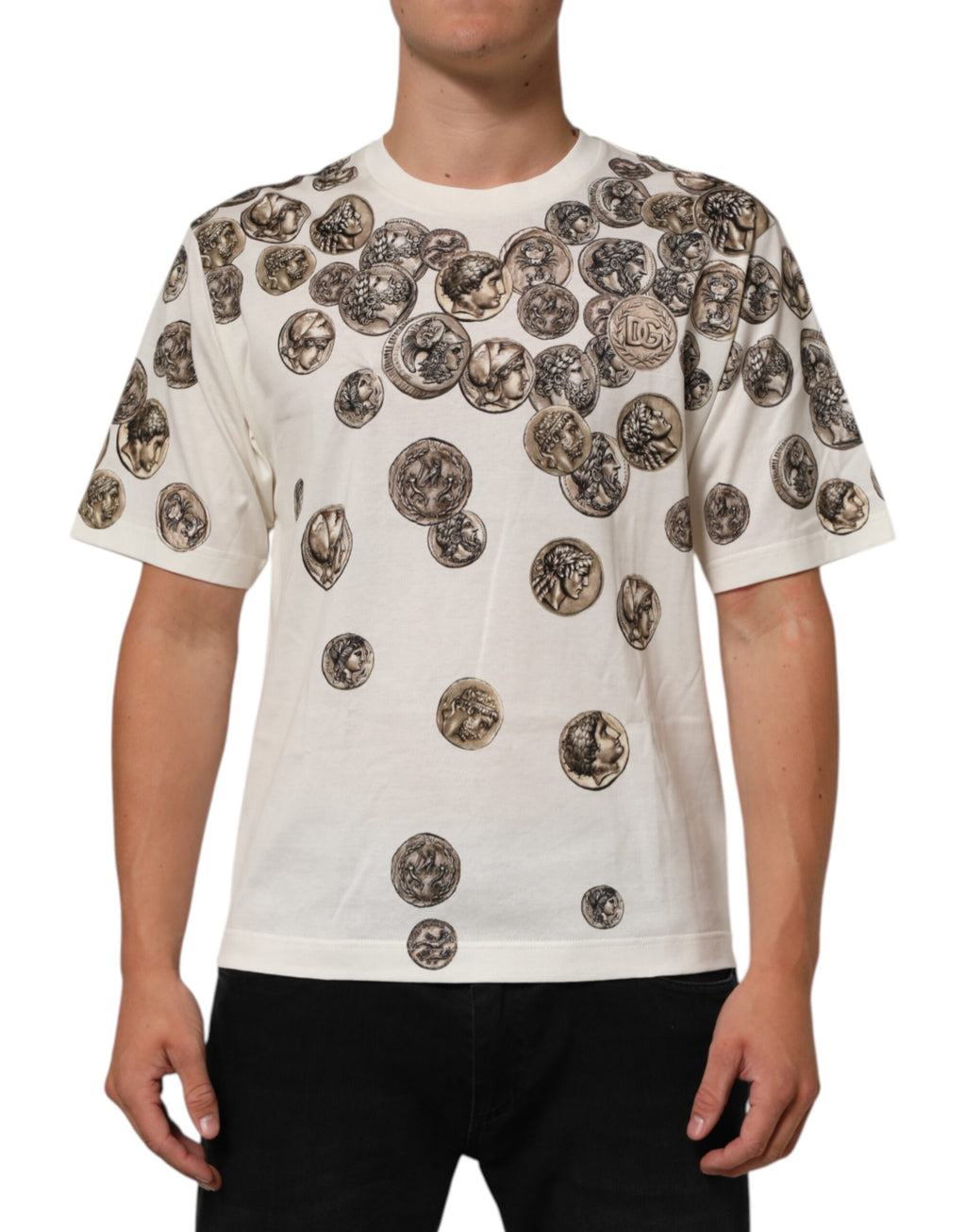 Dolce & Gabbana White Short-Sleeve Shirt for Men