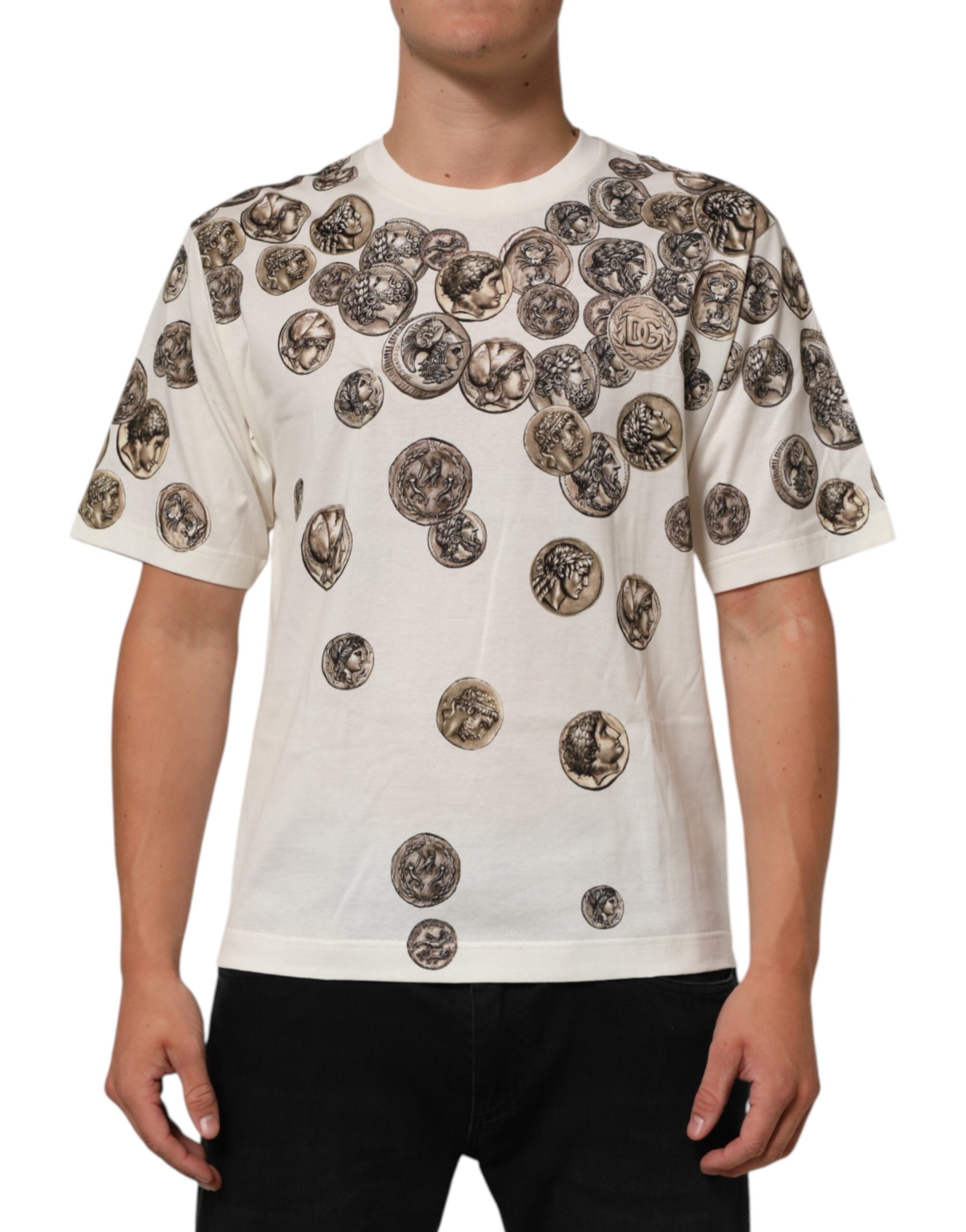 Dolce & Gabbana White Short-Sleeve Shirt for Men