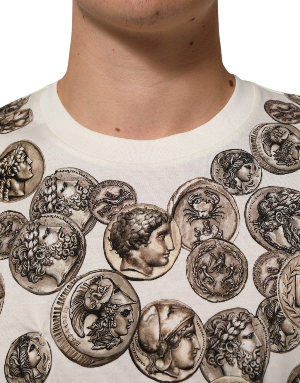 Dolce & Gabbana White Short-Sleeve Shirt for Men additional view