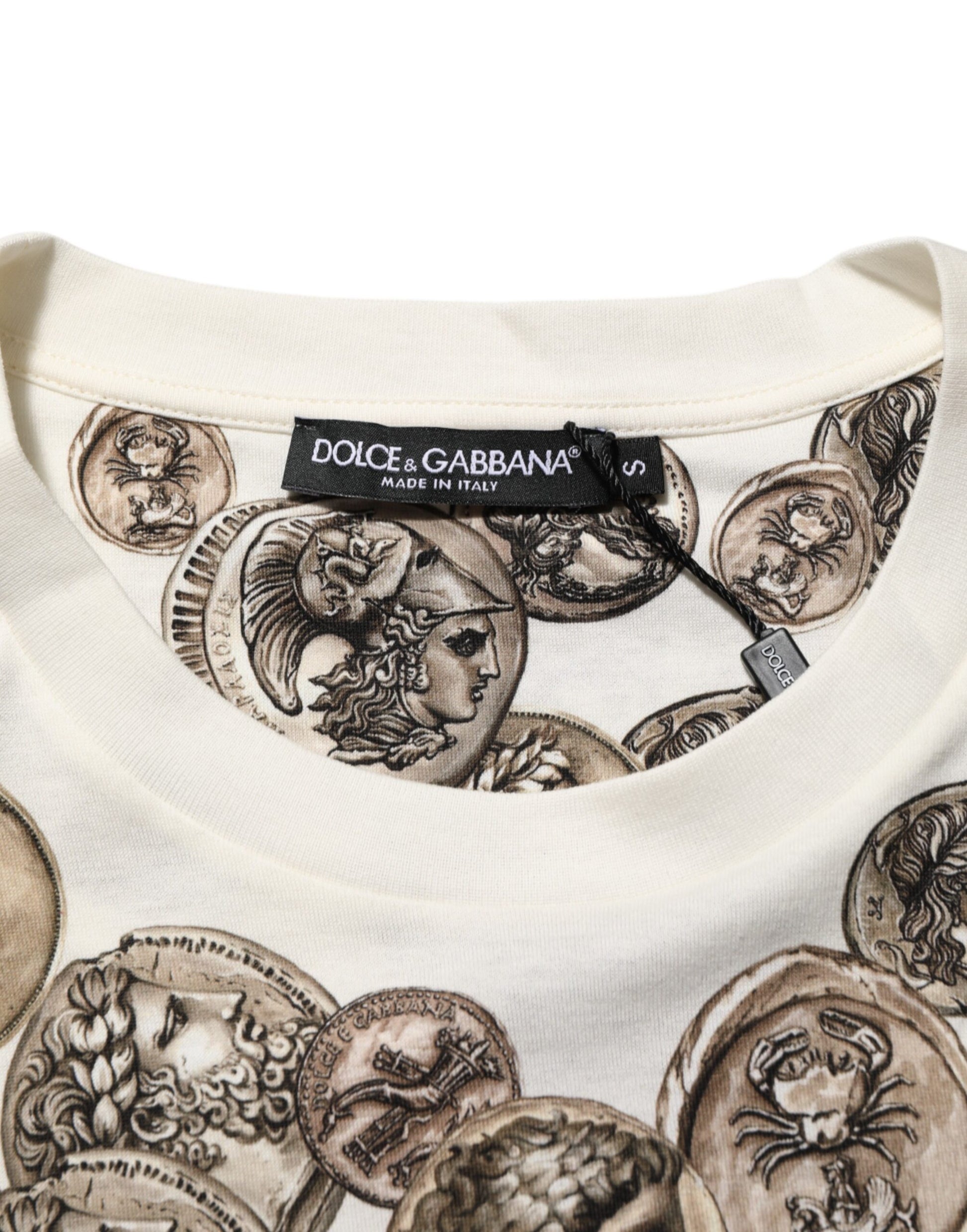 Dolce & Gabbana White Short-Sleeve Shirt for Men additional view