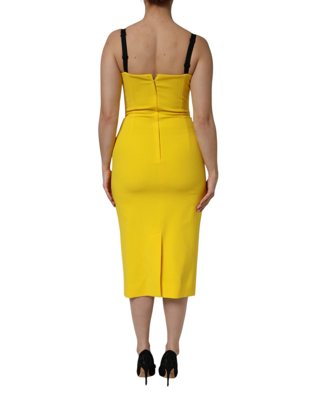 Dolce & Gabbana Yellow Sleeveless for Women side view
