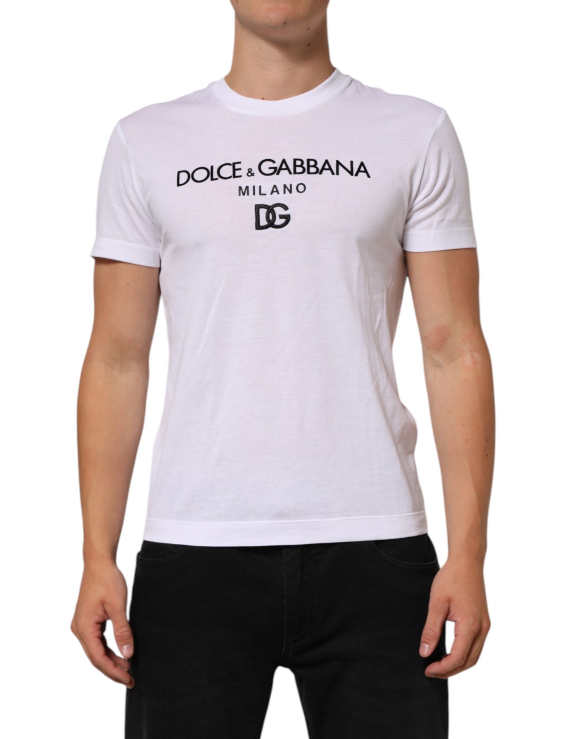 Dolce & Gabbana White Short-Sleeve Shirt for Men
