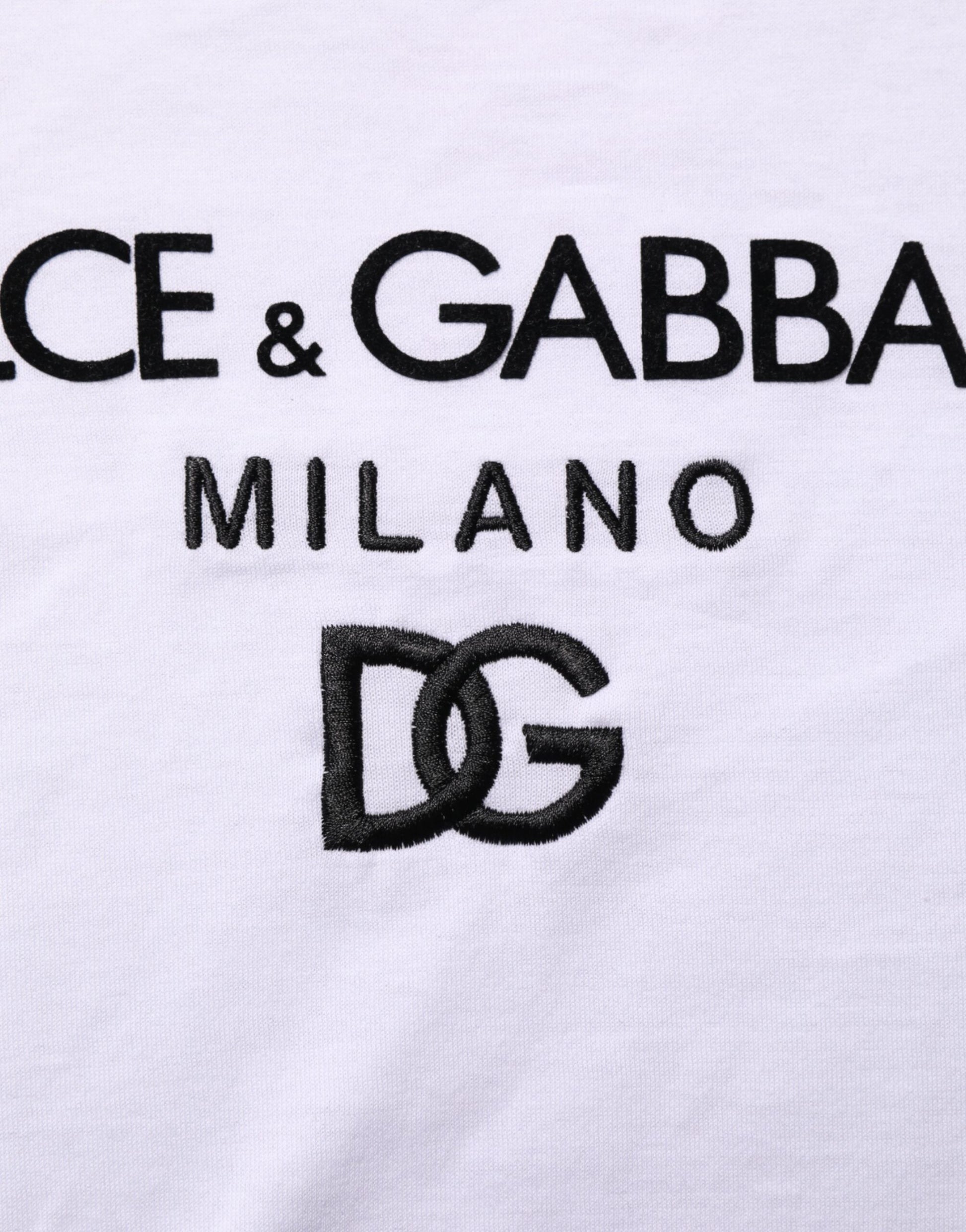 Dolce & Gabbana White Short-Sleeve Shirt for Men additional view