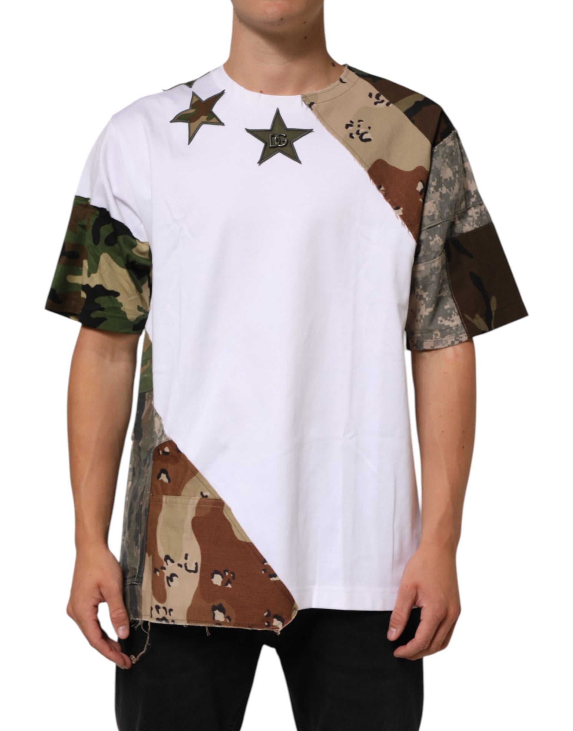 Dolce & Gabbana White Short-Sleeve Shirt for Men alternate view