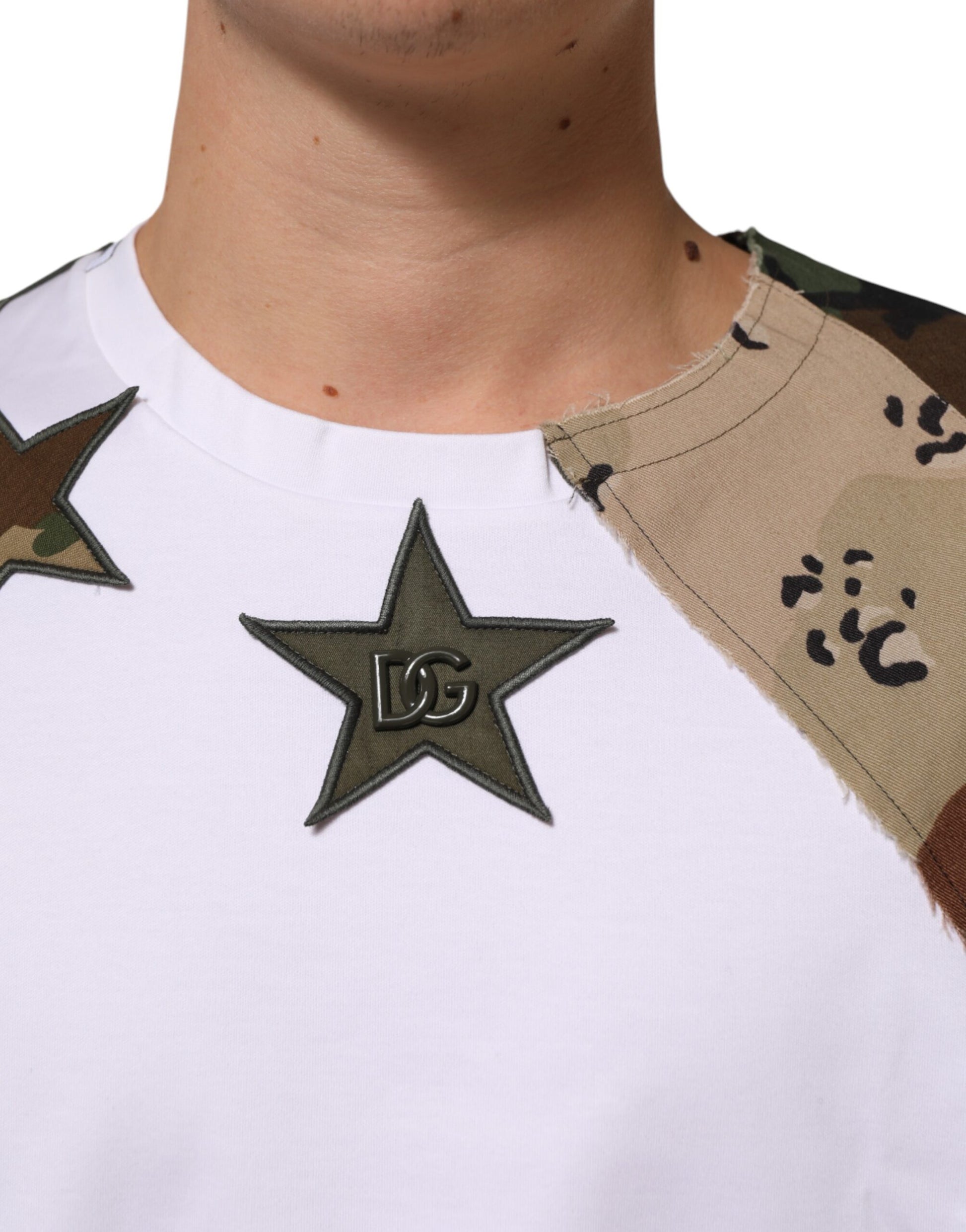 Dolce & Gabbana White Short-Sleeve Shirt for Men additional view
