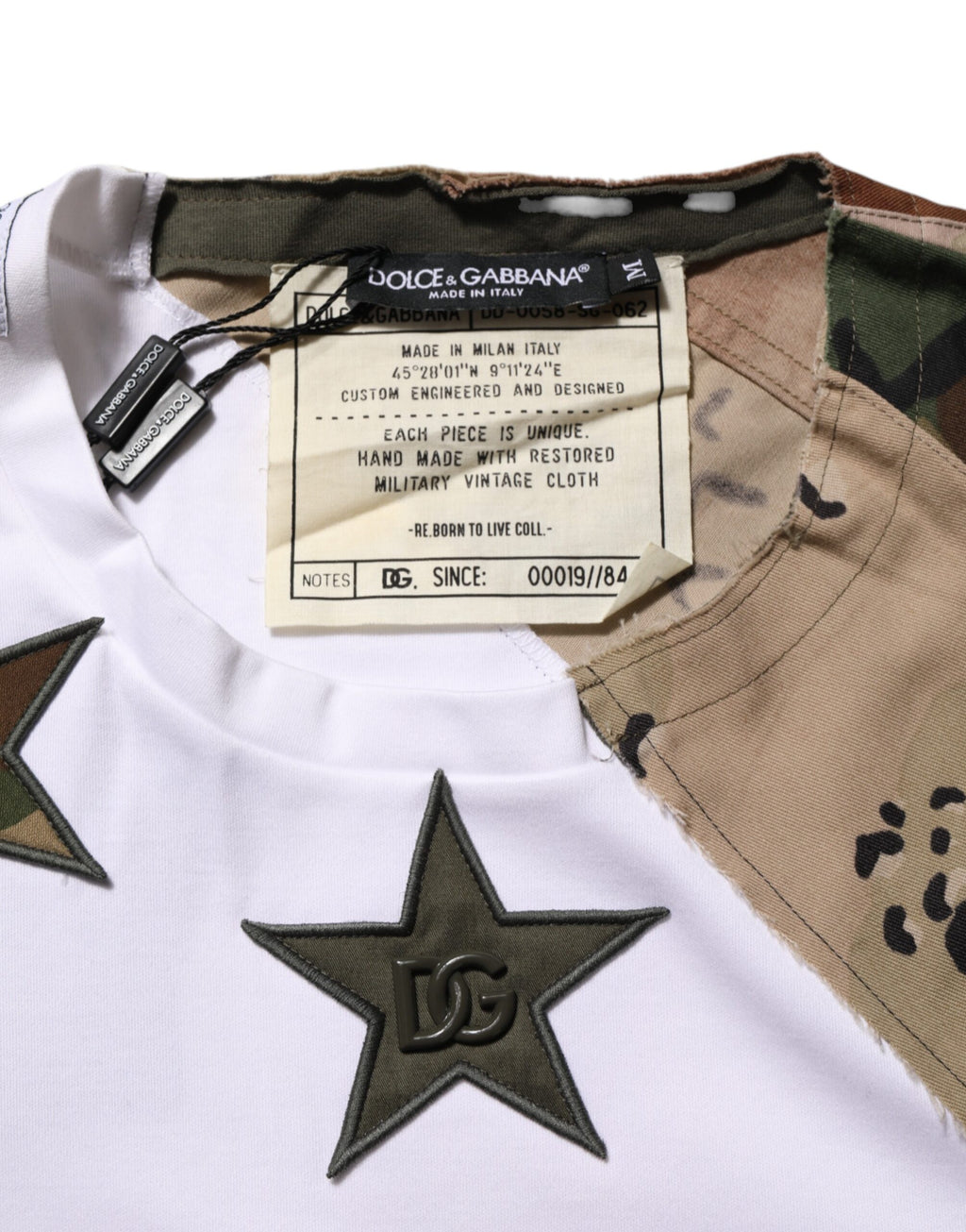 Dolce & Gabbana White Short-Sleeve Shirt for Men additional view