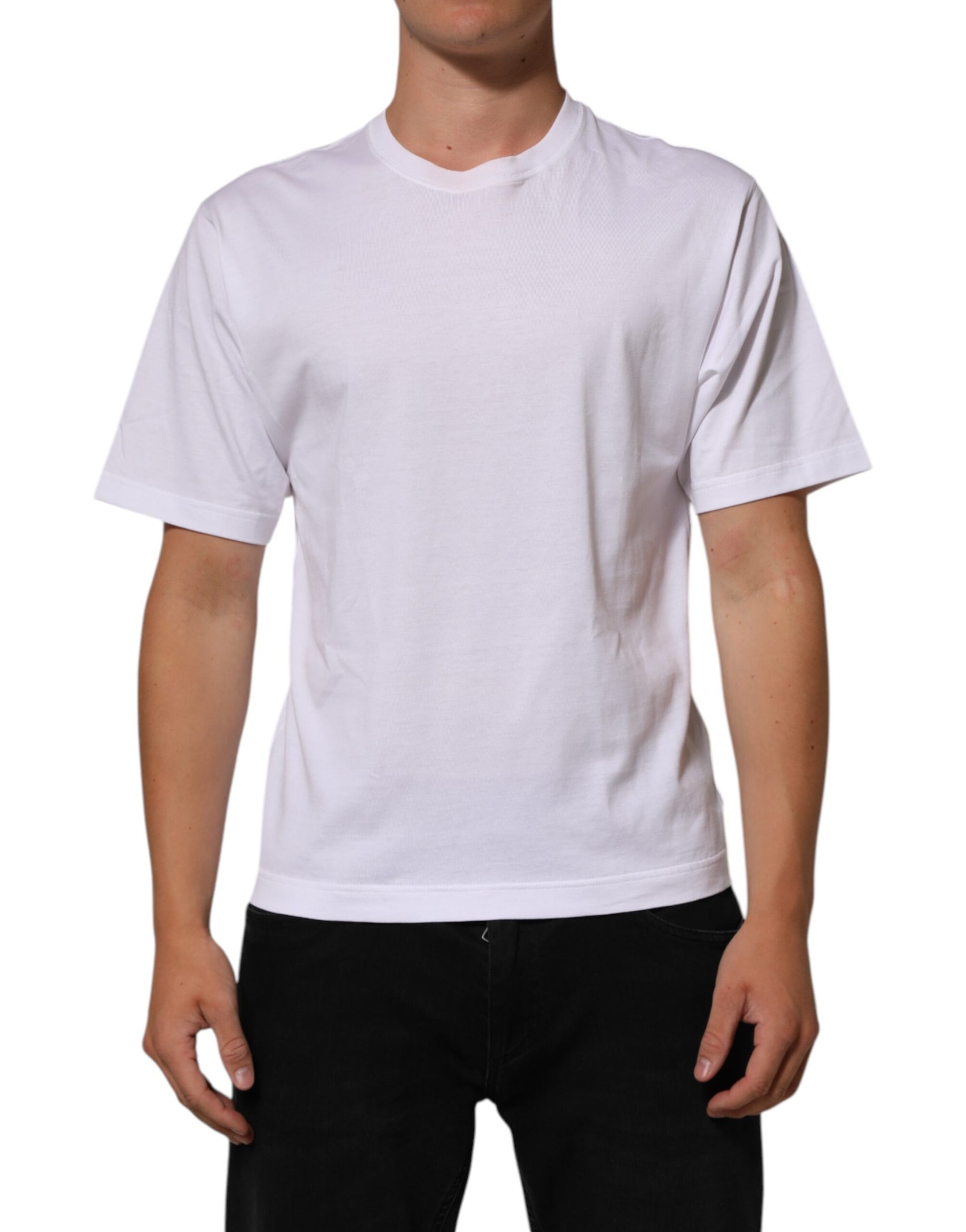 Dolce & Gabbana White Short-Sleeve Shirt for Men alternate view