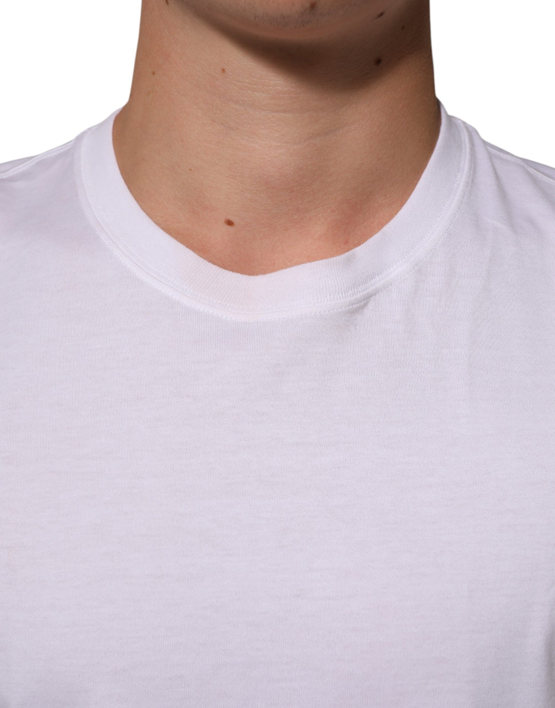 Dolce & Gabbana White Short-Sleeve Shirt for Men additional view