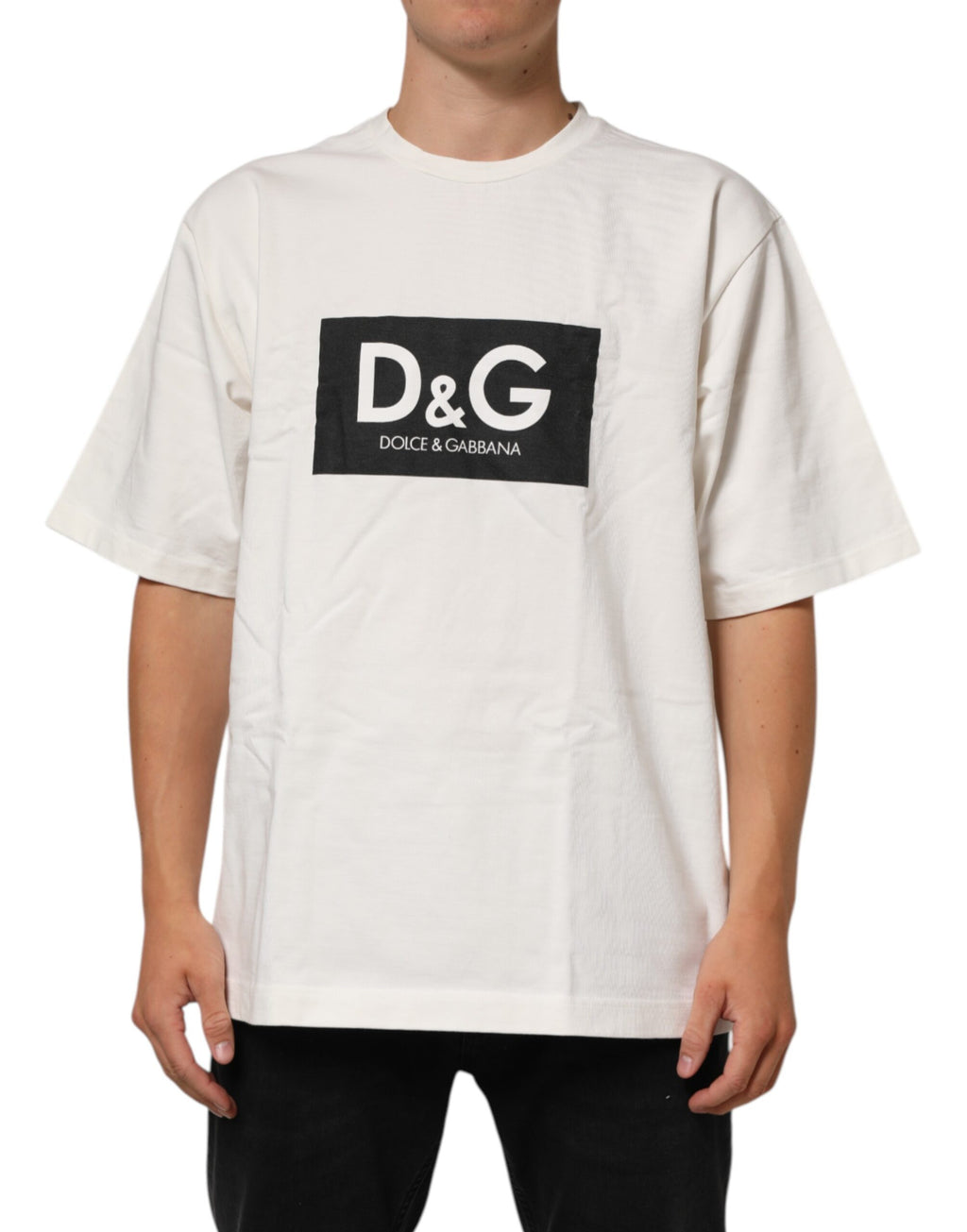Dolce & Gabbana White Short-Sleeve Shirt for Men