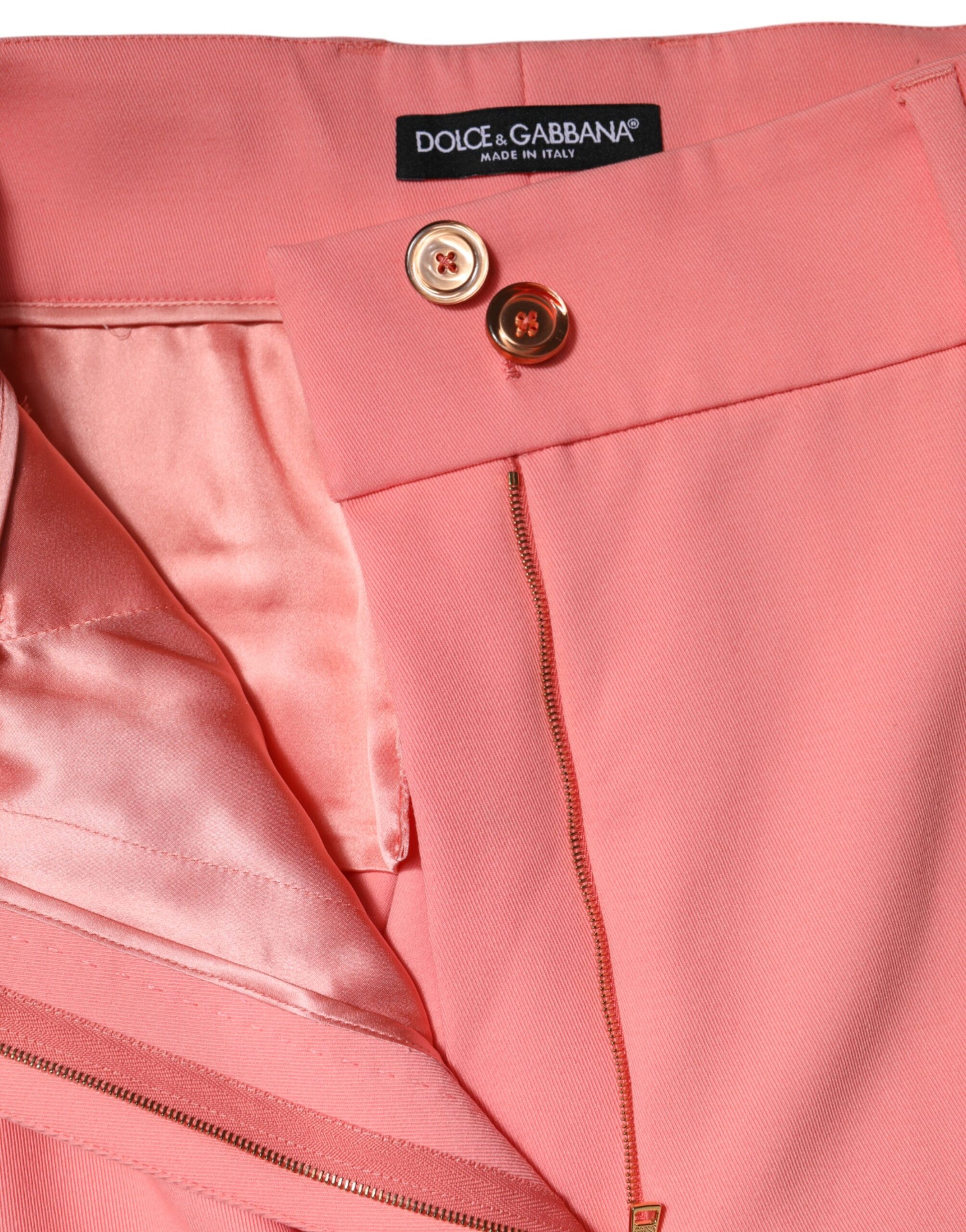 Dolce & Gabbana Pink Dress Pants for Women additional view