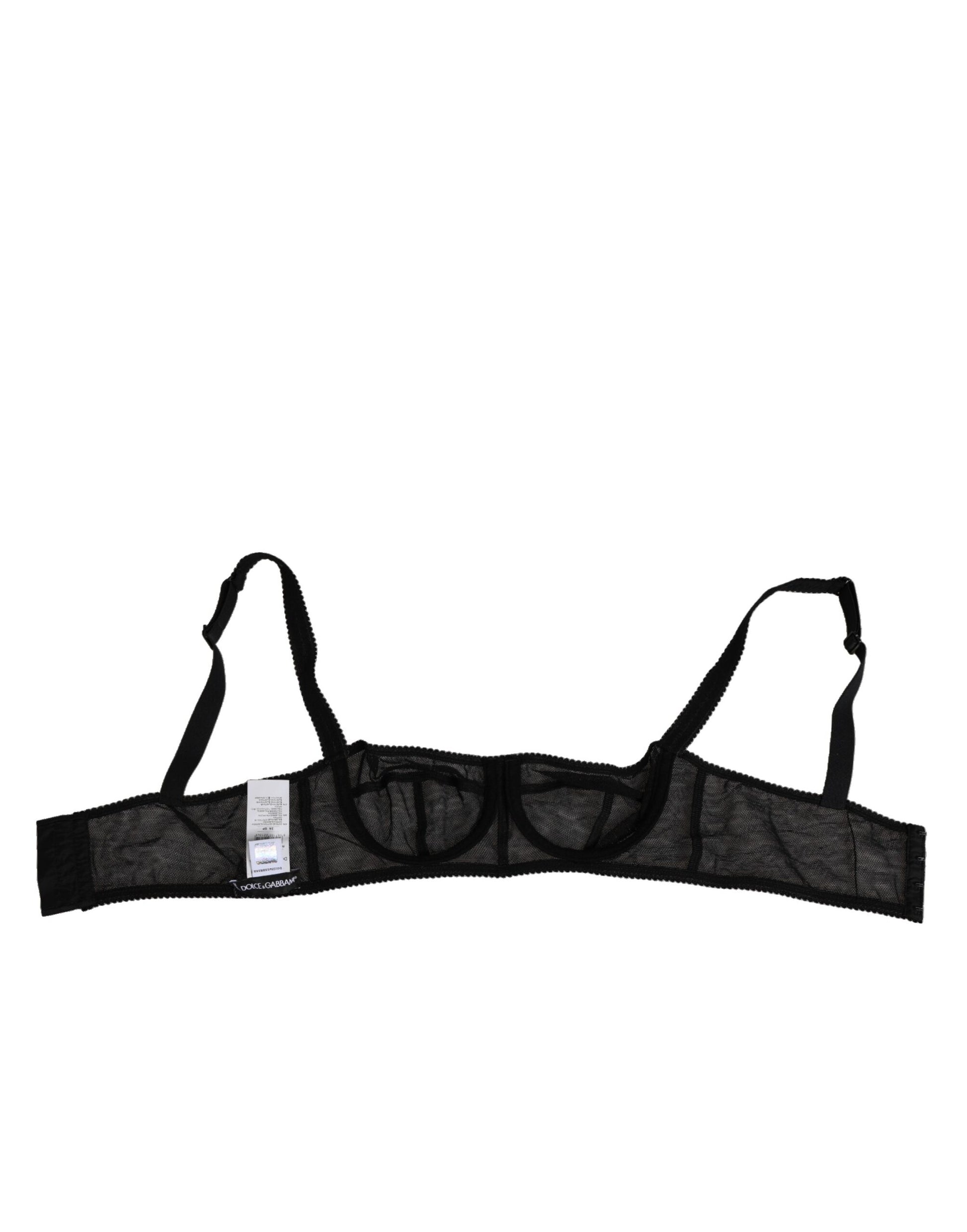 Dolce & Gabbana Black Bras for Women side view