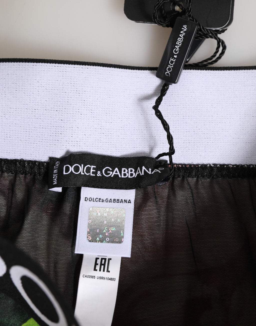 Dolce & Gabbana Black Panties for Women side view