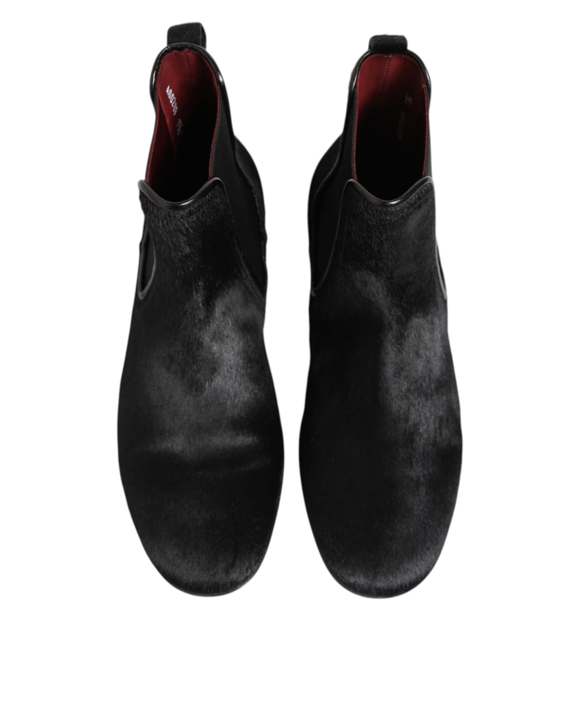 Dolce & Gabbana Black Ankle for Men side view