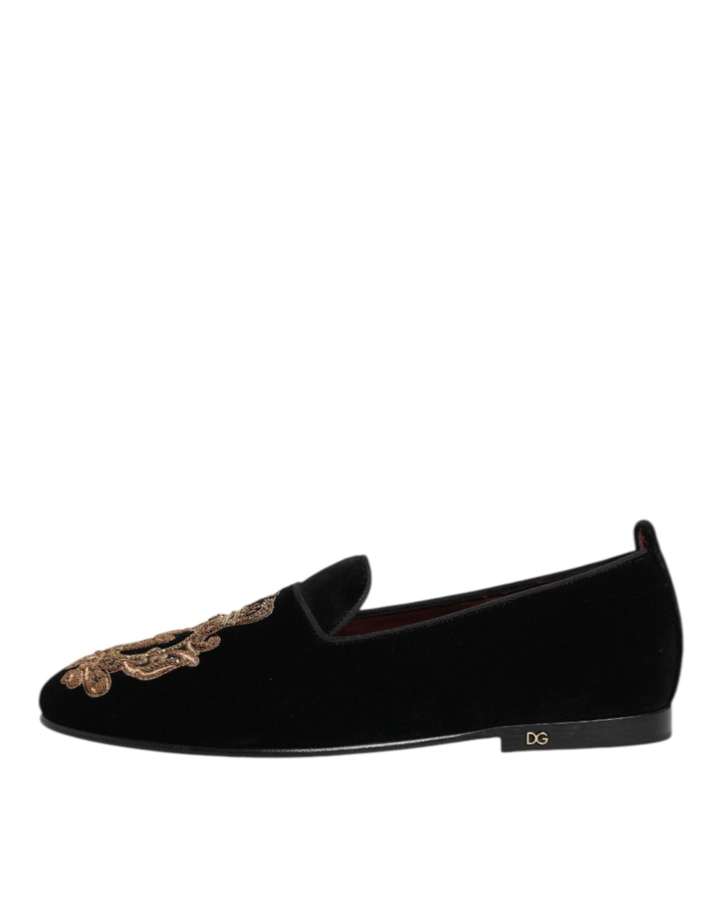 Dolce & Gabbana Black Slip On Loafers for Men additional view