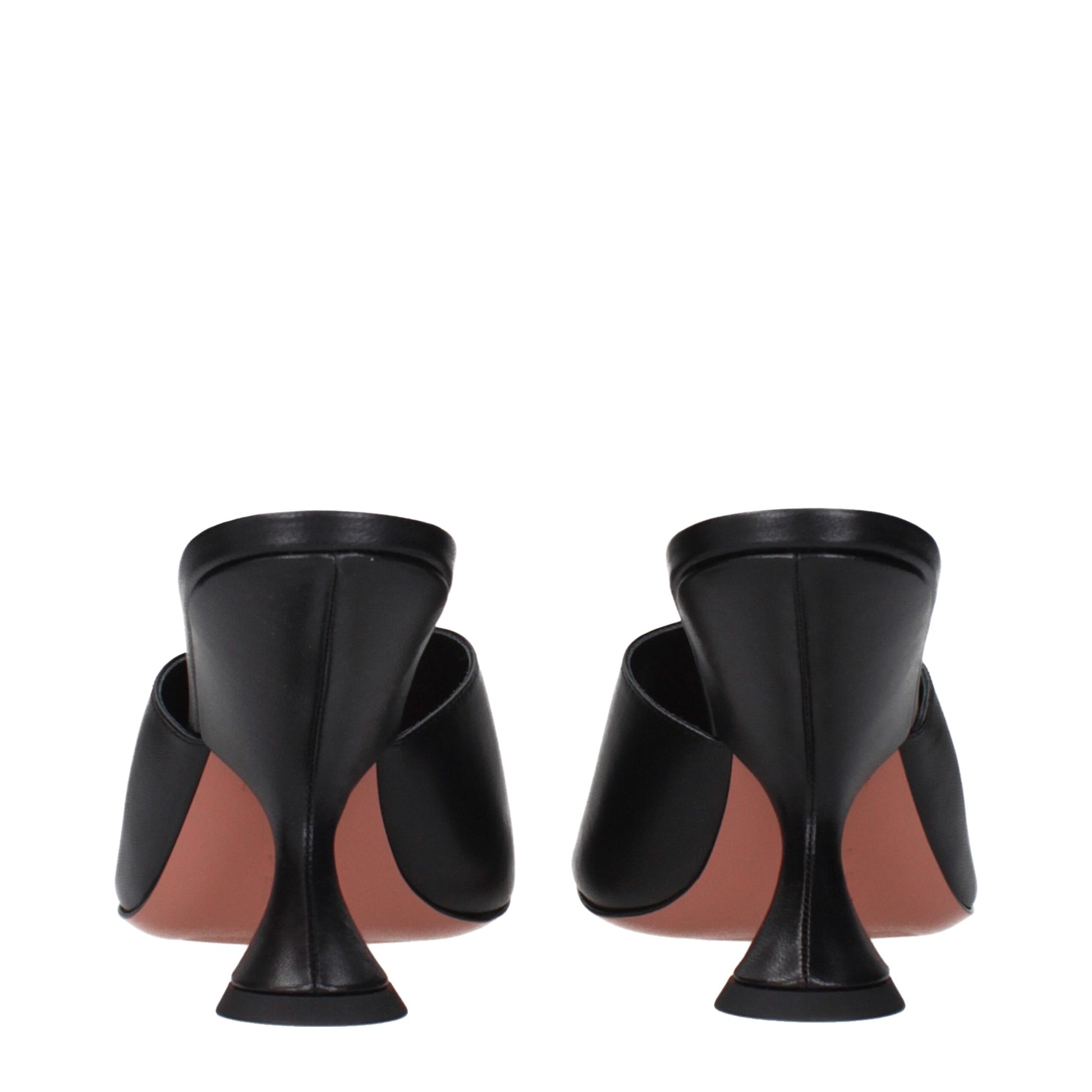 Amina Muaddi Black Stiletto Heels for Women additional view