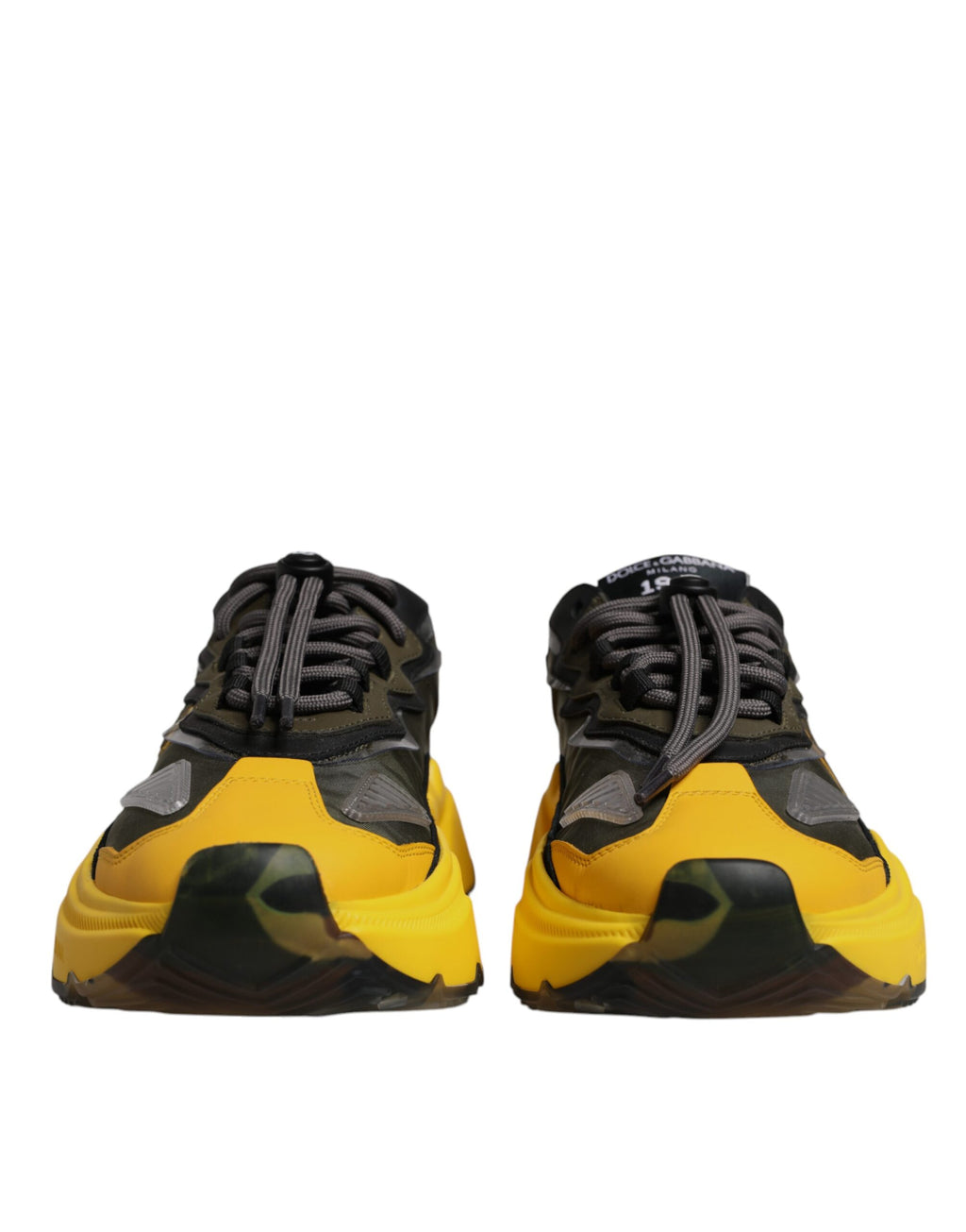 Dolce & Gabbana Black Chunky Sneakers for Men detail view