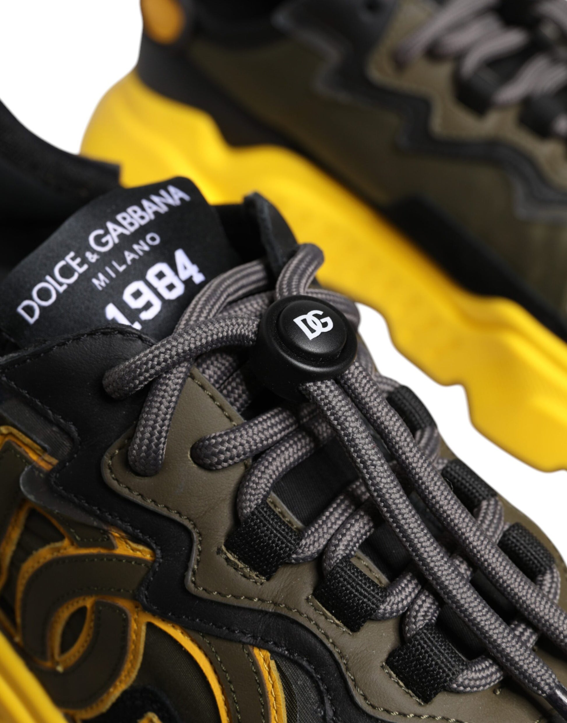 Dolce & Gabbana Black Chunky Sneakers for Men additional view