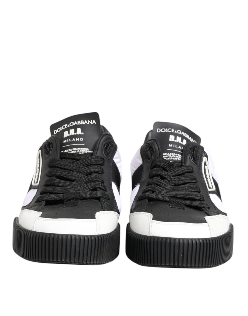 Dolce & Gabbana Black Low Top Sneakers for Men detail view