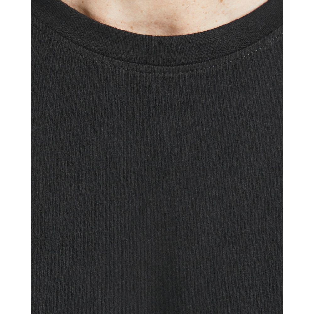T-shirt Jack Jones à manches longues en coton noir