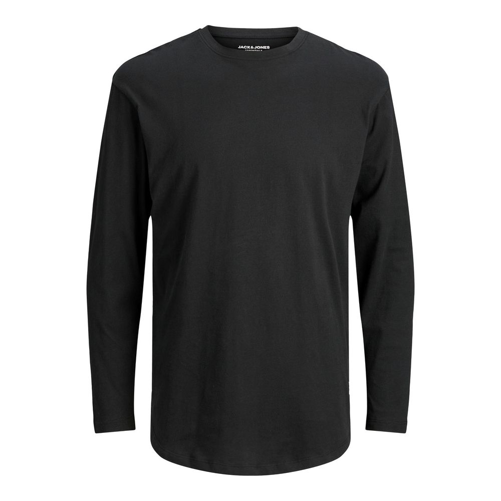T-shirt Jack Jones à manches longues en coton noir