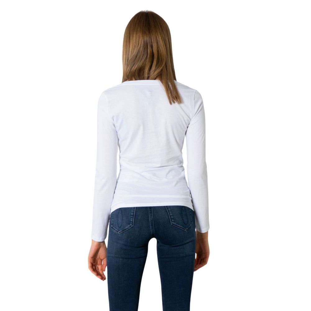 Armani Exchange White Long Sleeve T-Shirt for Women alternate view