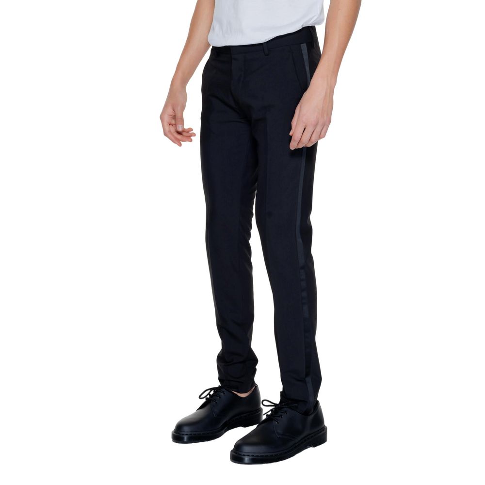 Antony Morato Black Dress Pants for Men detail view