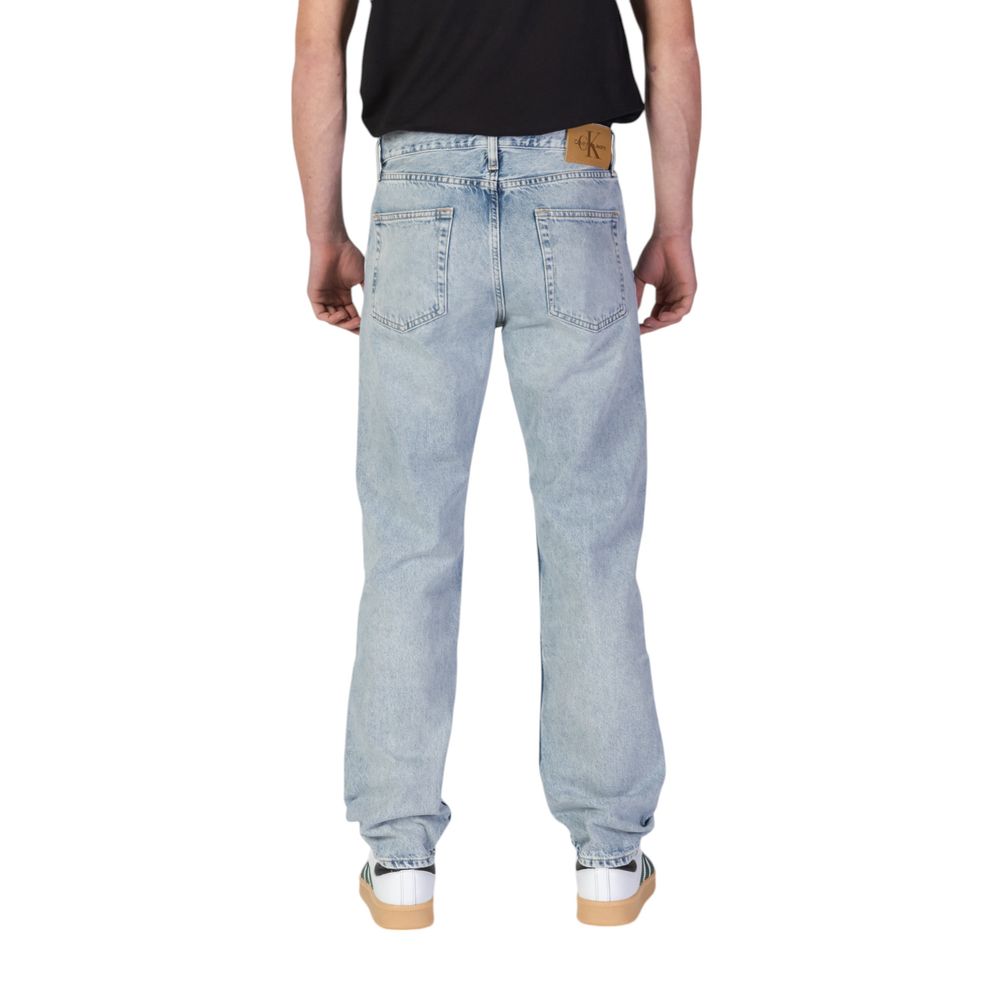 Calvin Klein Jeans Blue Relaxed Fit Jeans for Men side view