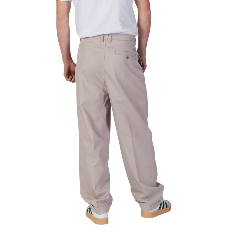 Pantalon décontracté Calvin Klein Jeans beige en polyester recyclé
