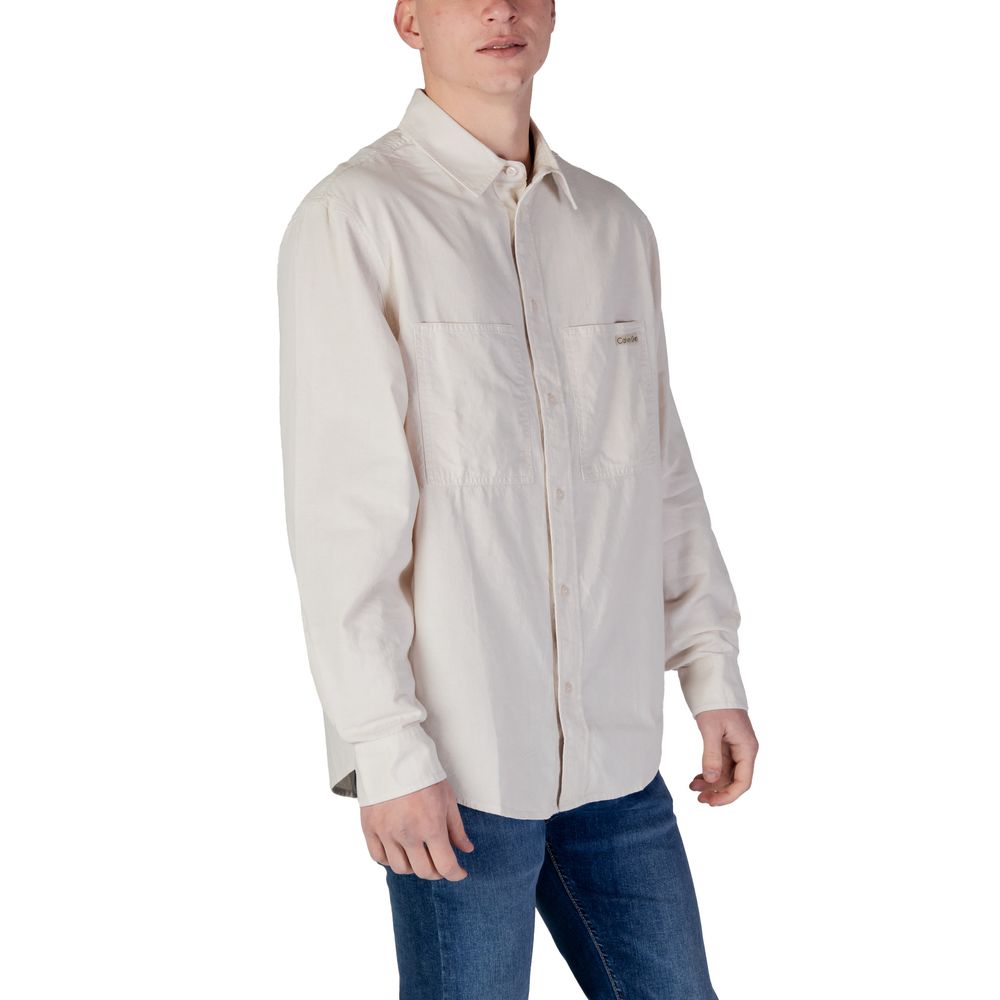 Calvin Klein Jeans Beige Recycled Cotton Clothing