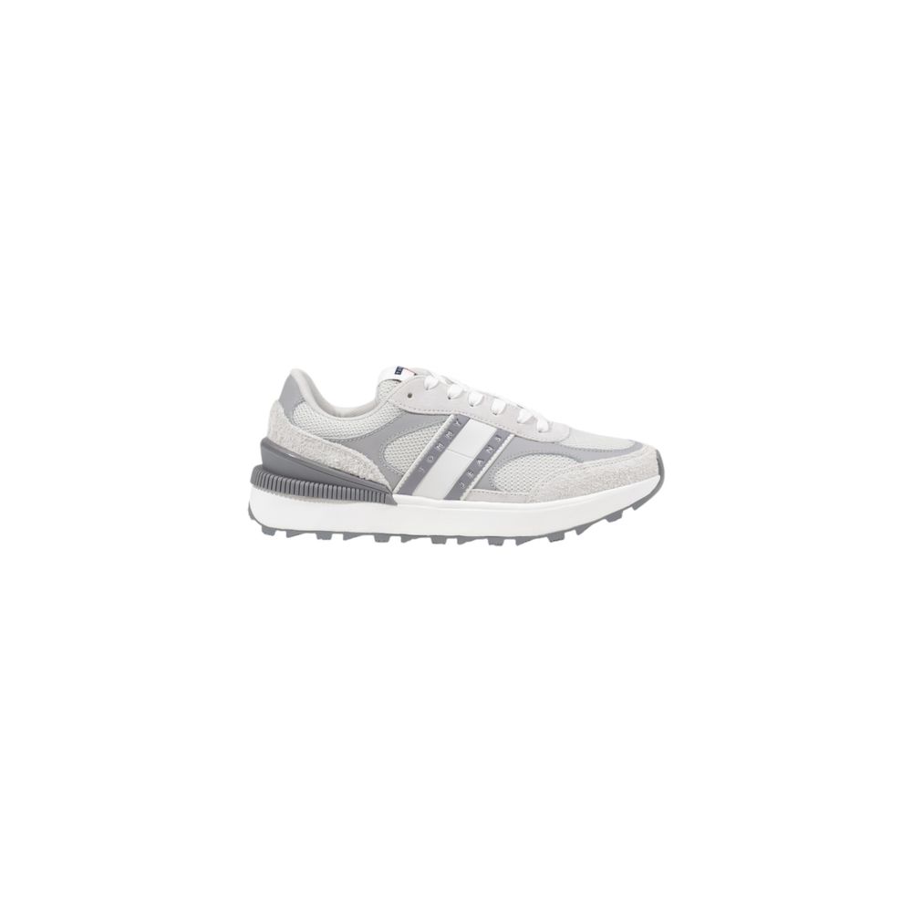 Tommy Hilfiger Jeans Grey Athletic Sneakers for Women