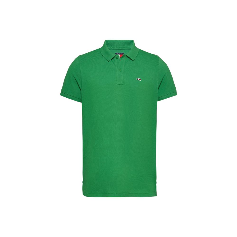 Polo Bicolore en Coton Tommy Hilfiger Jeans