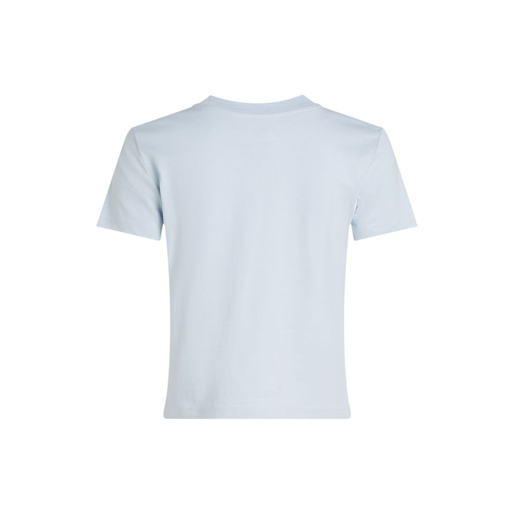 T-shirt Calvin Klein Jeans bleu en coton recyclé