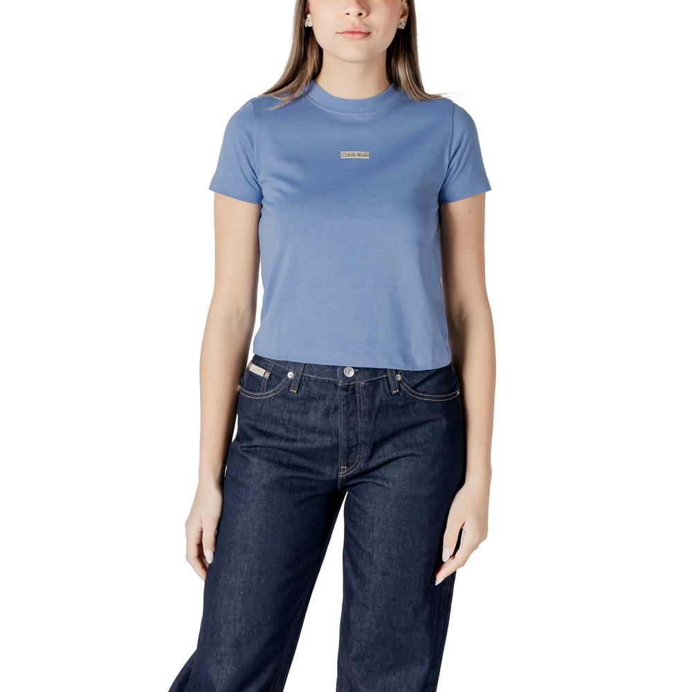 Calvin Klein Jeans Sportswear bleu en coton recyclé