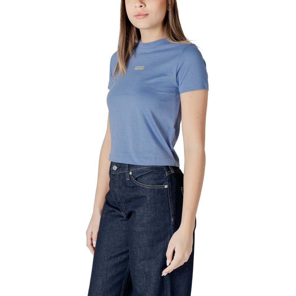 Calvin Klein Jeans Sportswear bleu en coton recyclé