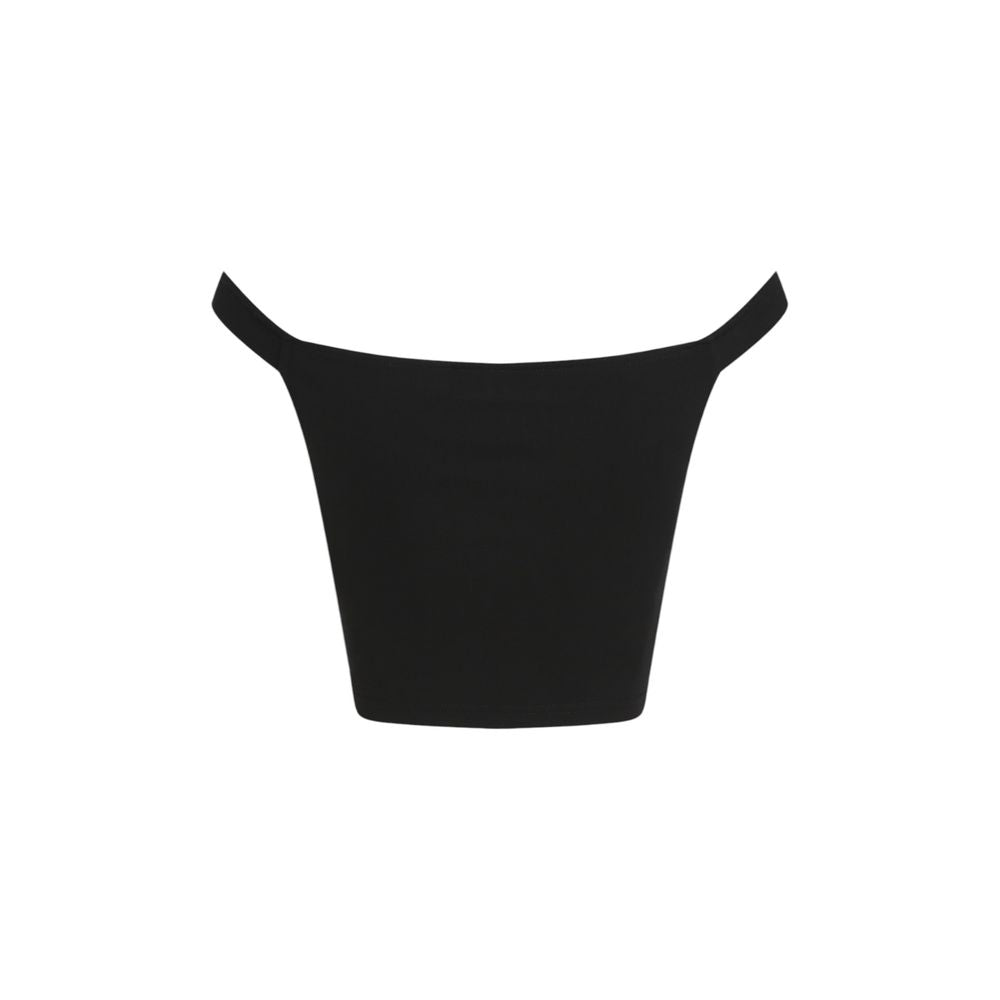 Haut Calvin Klein Jeans noir en viscose