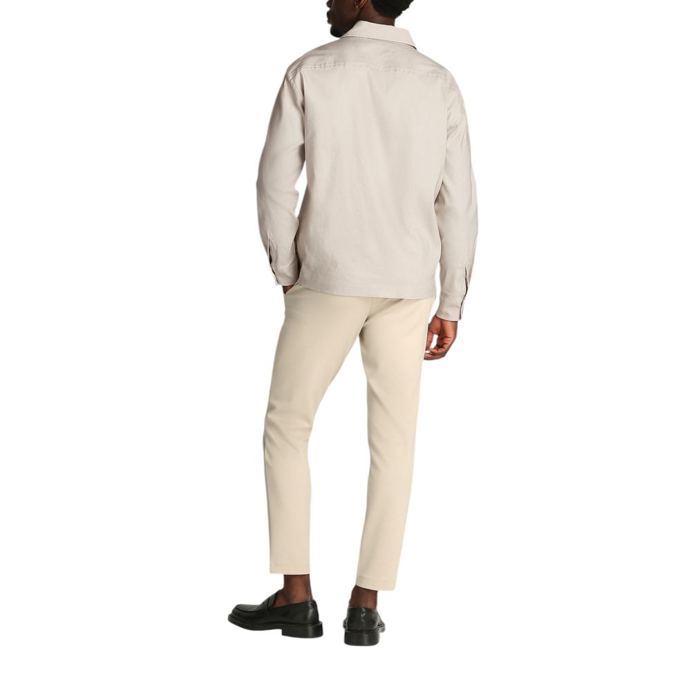 Calvin Klein Beige Coat for Men detail view