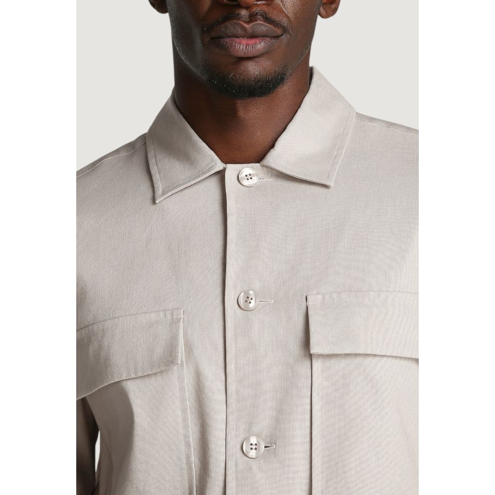 Calvin Klein Beige Coat for Men additional view