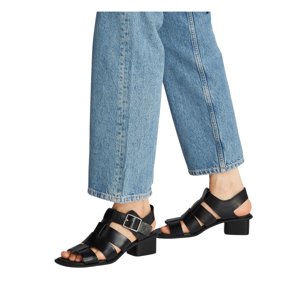Calvin Klein Jeans Black Flat for Women detail view