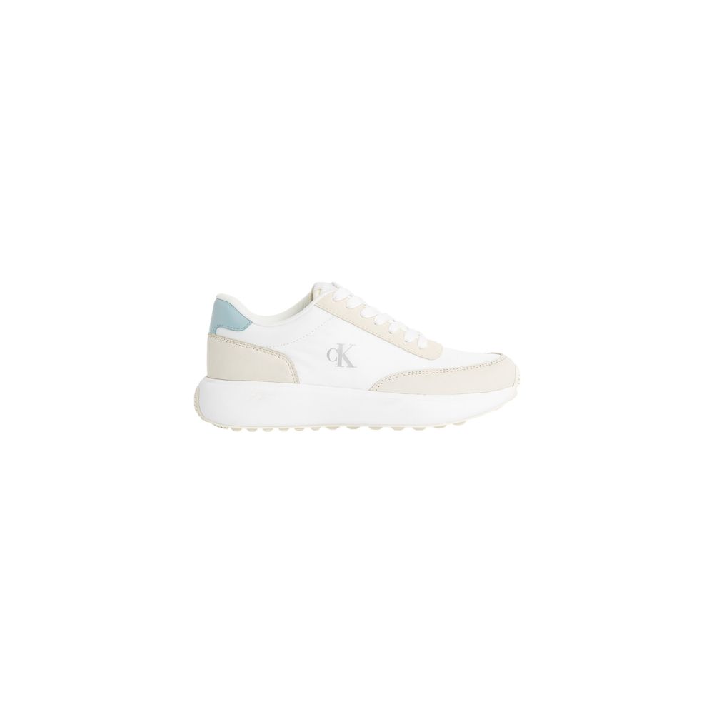 Calvin Klein Jeans Beige Athletic Sneakers for Women