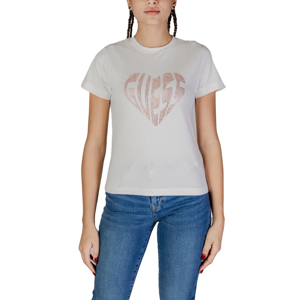 Guess Active White T-Shirt for Women