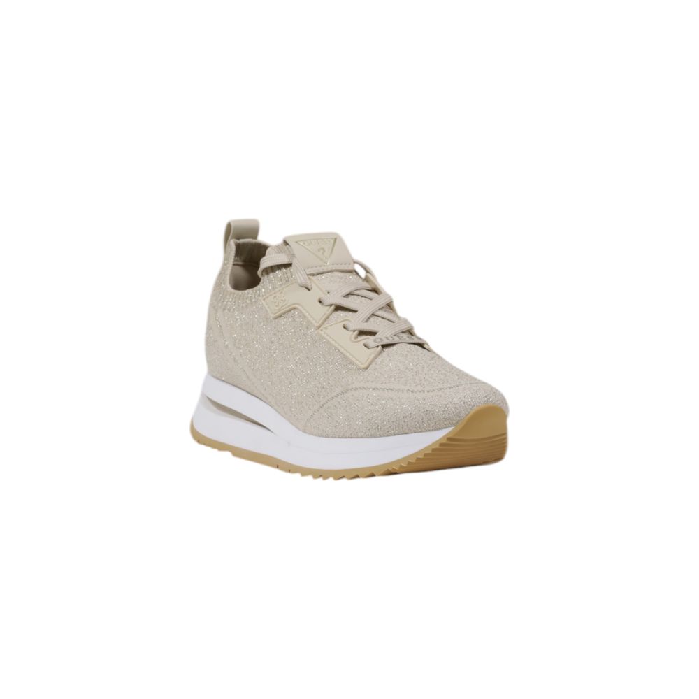 Baskets basses Guess en polyester beige