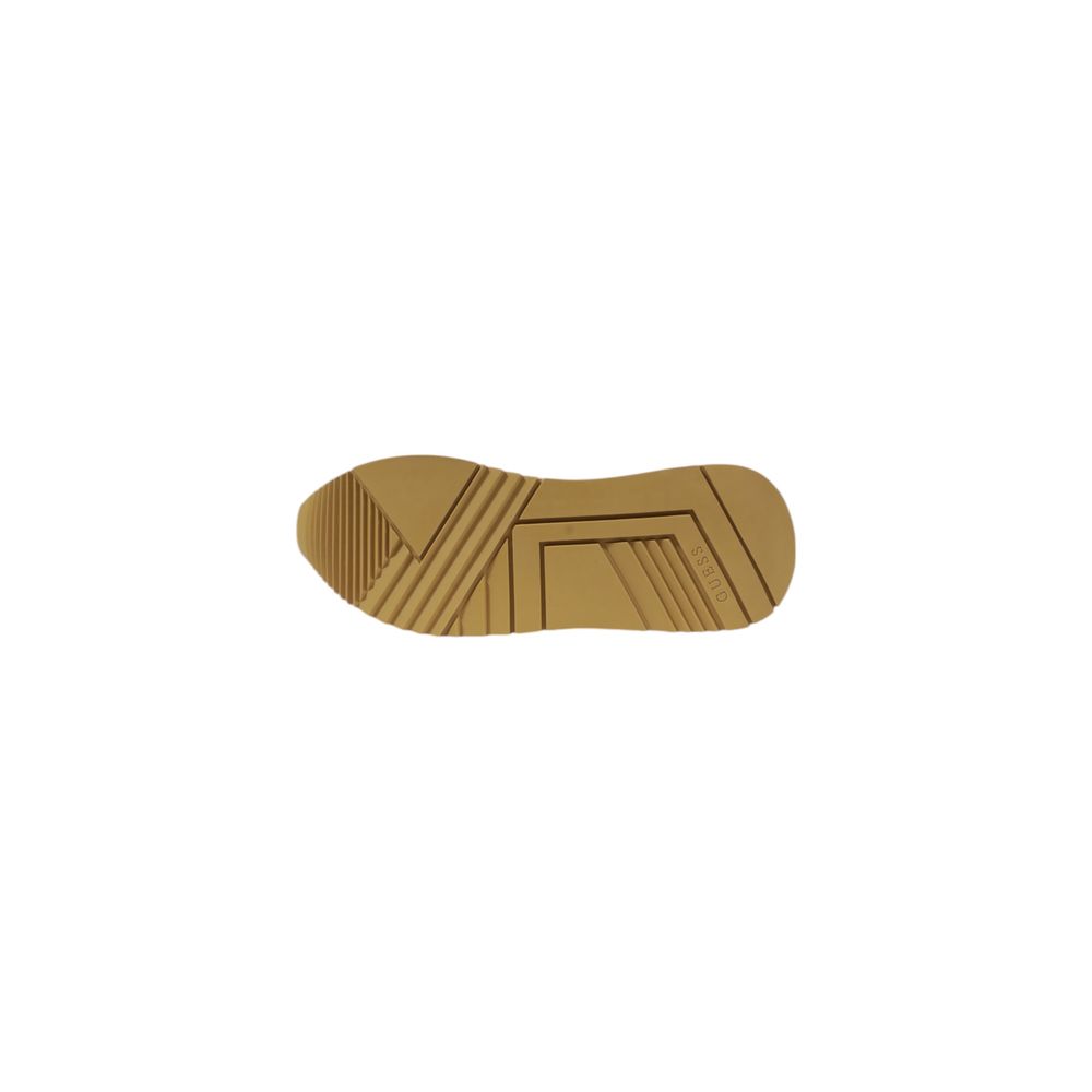 Baskets basses Guess en polyester beige