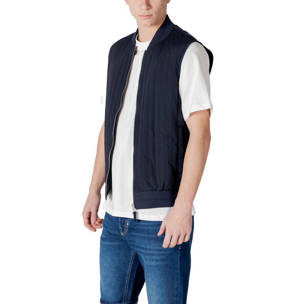 Antony Morato Blue Bomber for Men side view